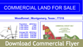 Commercial Land for Sale Flyer